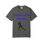 Confidence Is My Advantage Tennis Player T-Shirt | Tennis Quote Tee - 250 USA Celebration