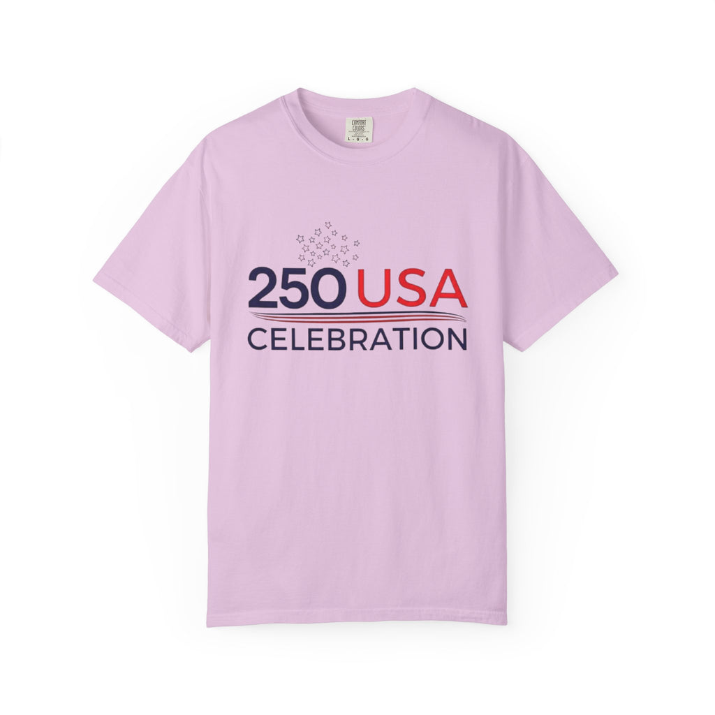 250 USA Celebration T-Shirt — Patriotic 250th Anniversary Tee