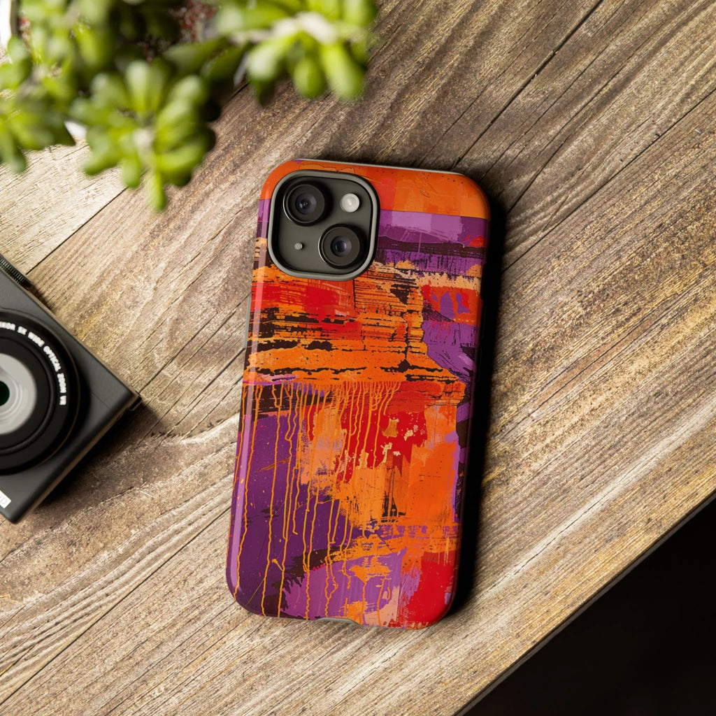 Abstract Drip Paint Tough Case | Phone Case - 250 USA Celebration