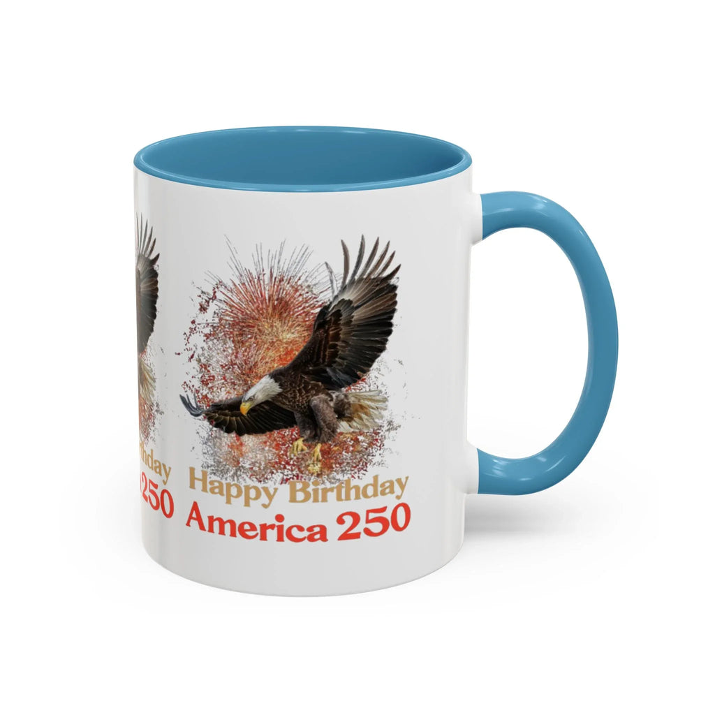 Accent Coffee Mug (11, 15oz) - 250 USA Celebration