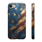 Distressed American Flag phone case | tough cases - 250 USA Celebration