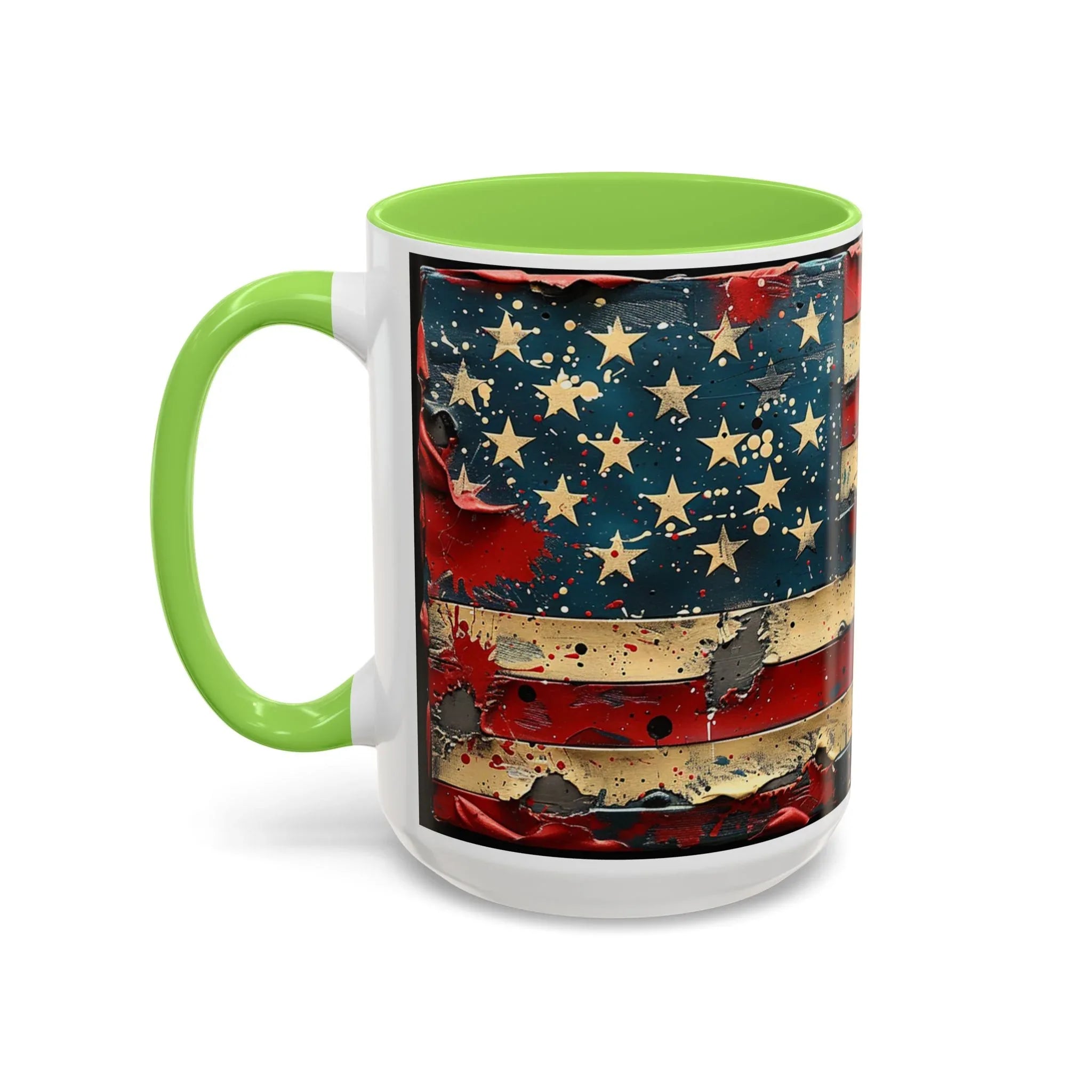Colorful Mugs (11oz, 15oz) - 250 USA Celebration