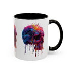 Psychedelic Third Eye Mug | Glowing Mushrooms, Melting Doves, Neon Lava Art - 250 USA Celebration