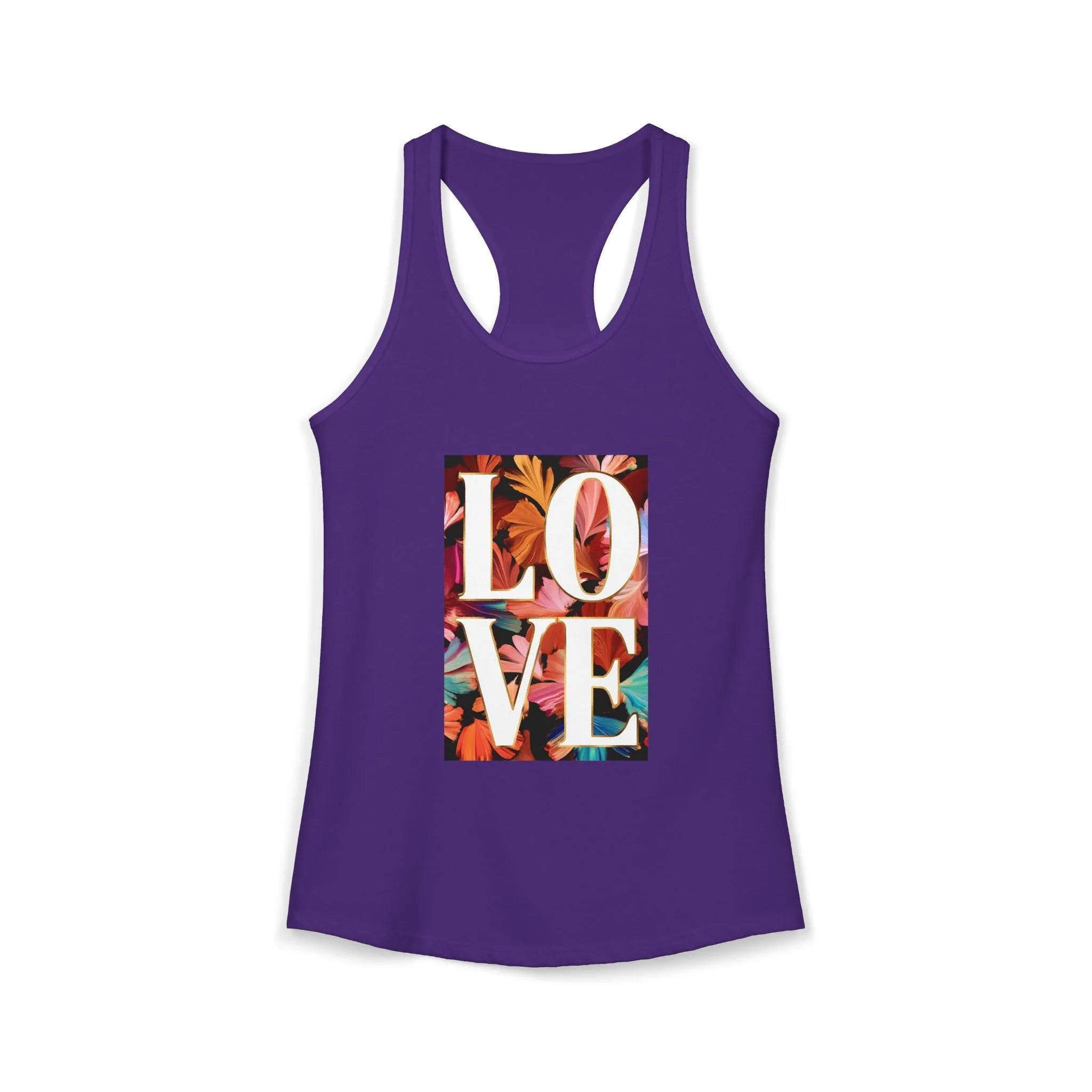 Women's Ideal Racerback Tank - 250 USA Celebration