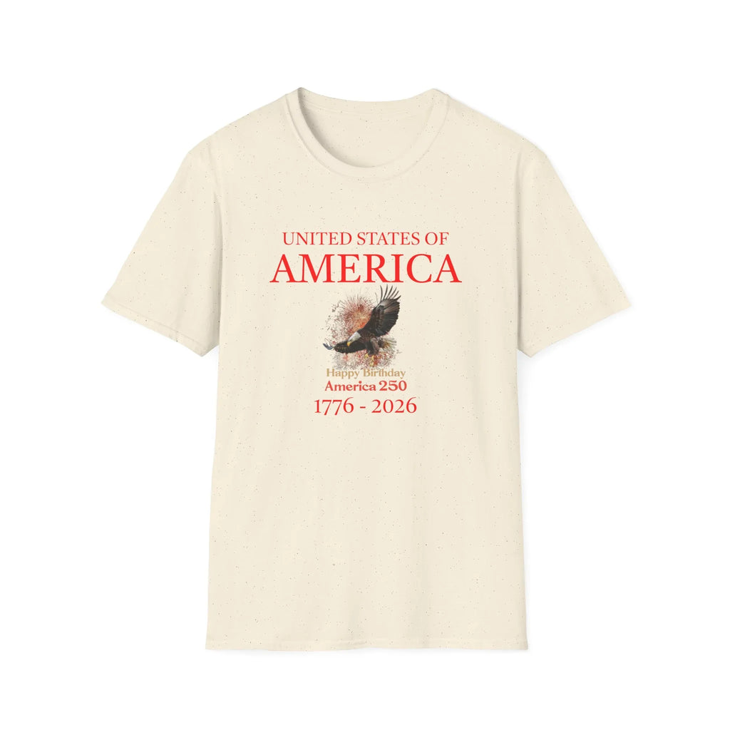 Unisex Softstyle T-Shirt - 250 USA Celebration
