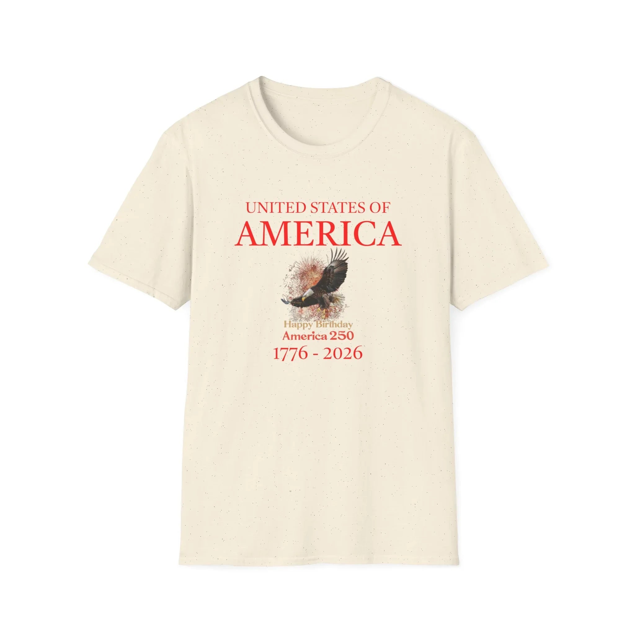 Unisex Softstyle T-Shirt - 250 USA Celebration
