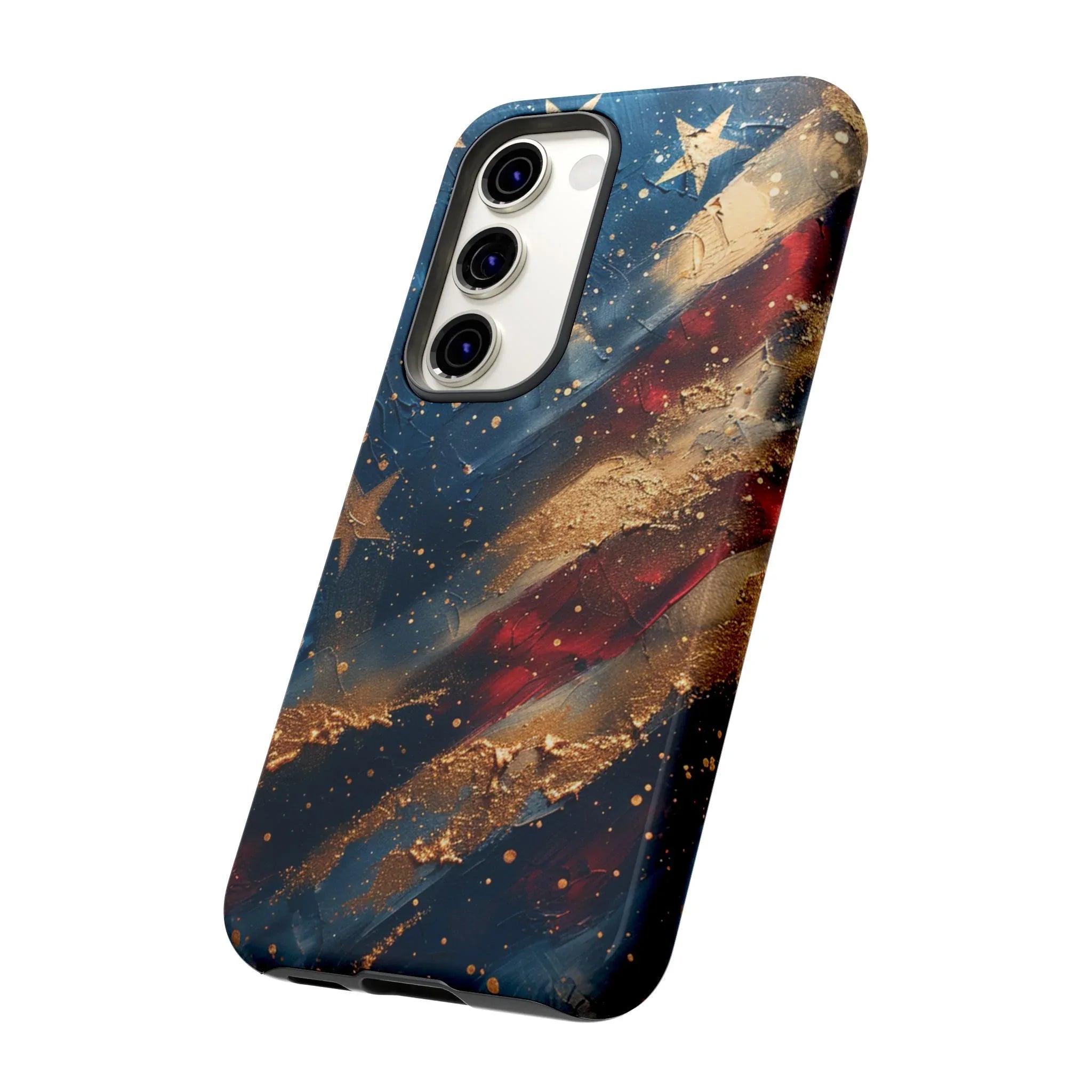 Patriotic Phone Case, Tough Cases with American Flag Design, Stylish Phone Accessories, USA Pride Gift, Durable Cases for All Occasions - 250 USA Celebration