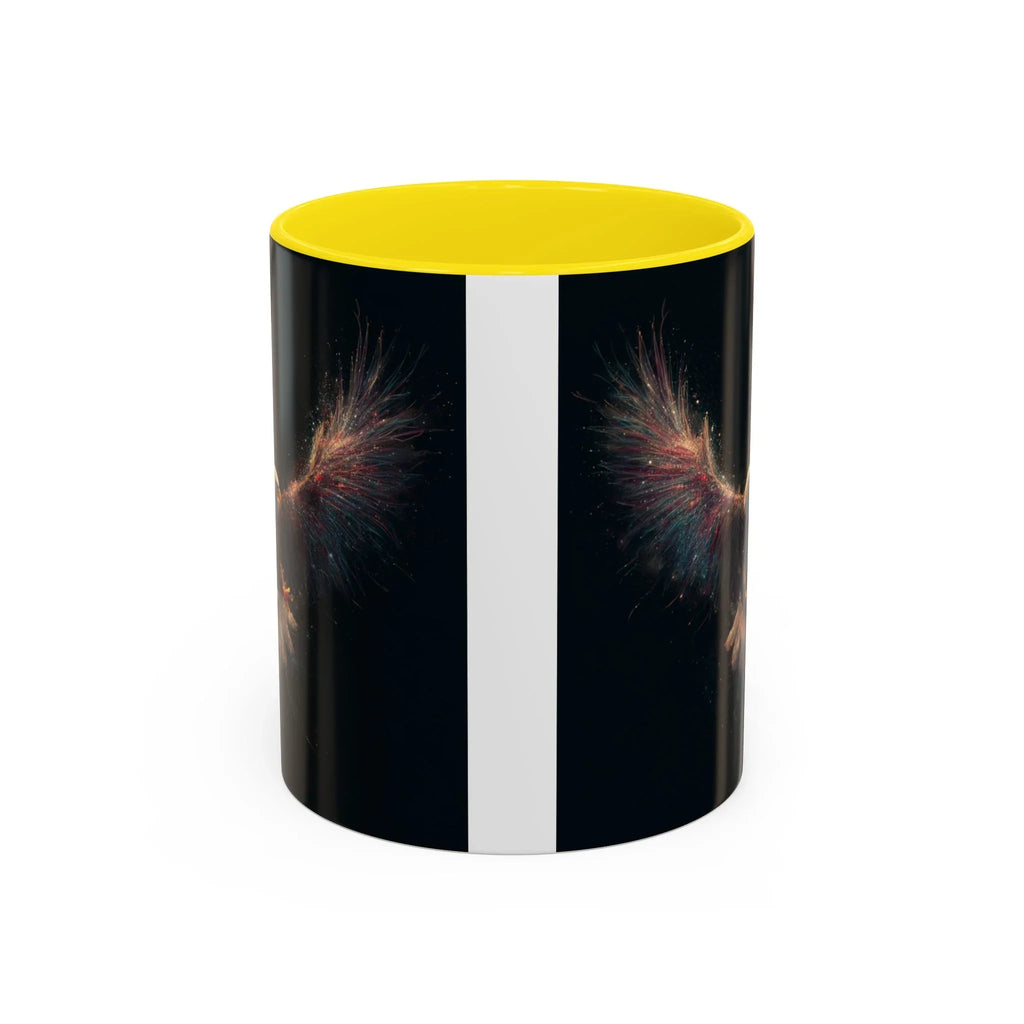 Fiery Flying Eagle Mug | Accent Coffee Mug 11oz 15oz - 250 USA Celebration