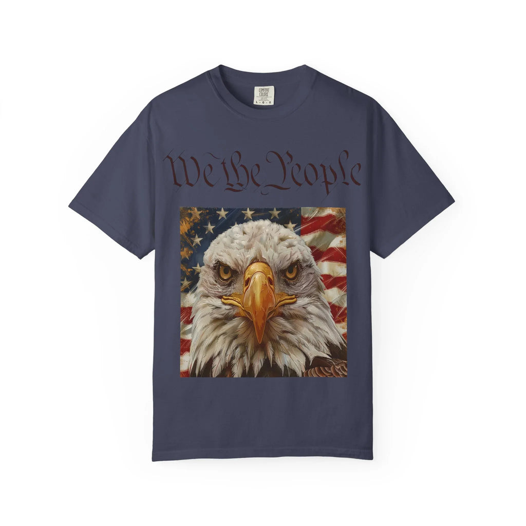 We the People Bald Eagle T-Shirt | American Flag Patriotic Tee, Patriotic T-Shirt, 250 America, America 250 Celebration - 250 USA Celebration