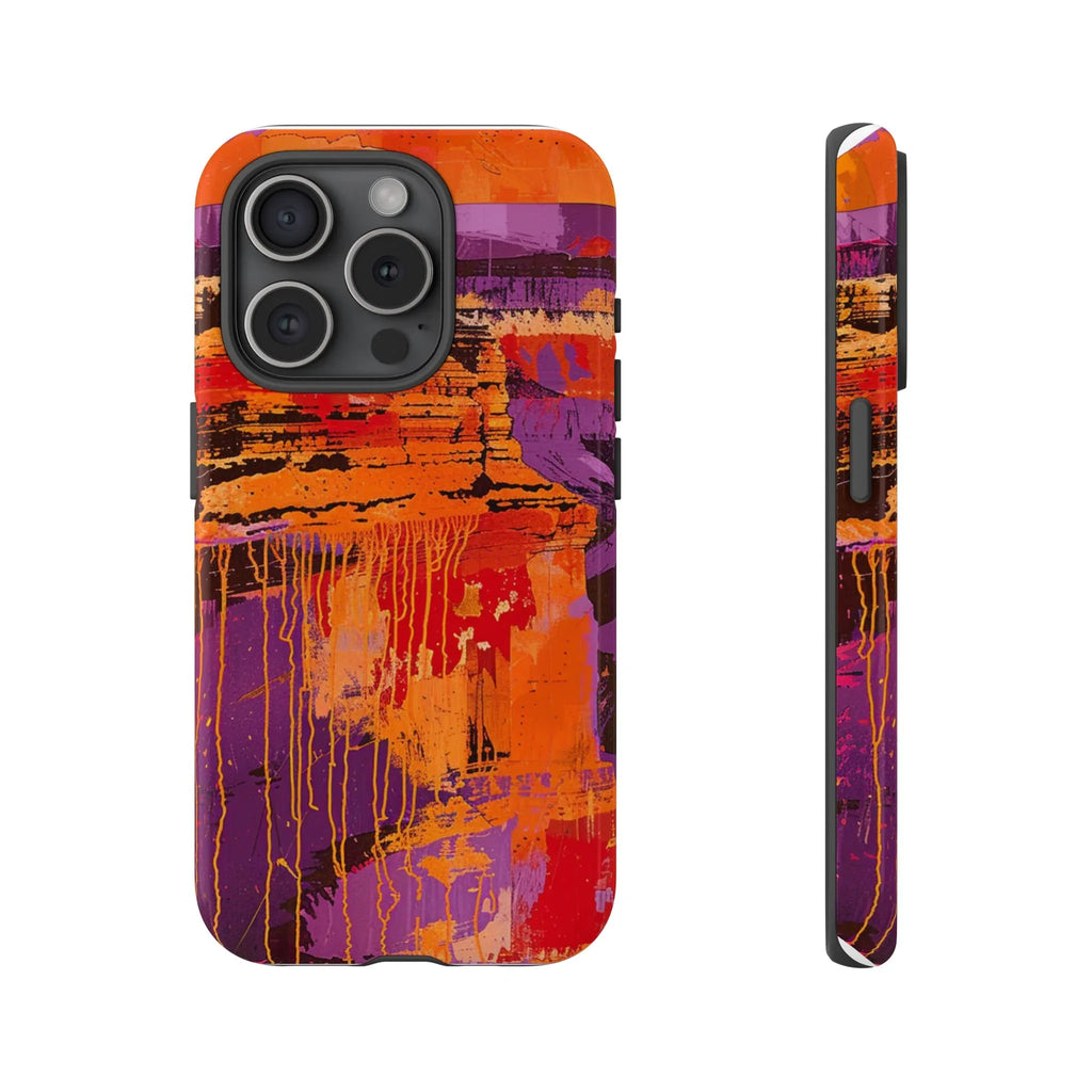 Abstract Drip Paint Tough Case | Phone Case - 250 USA Celebration