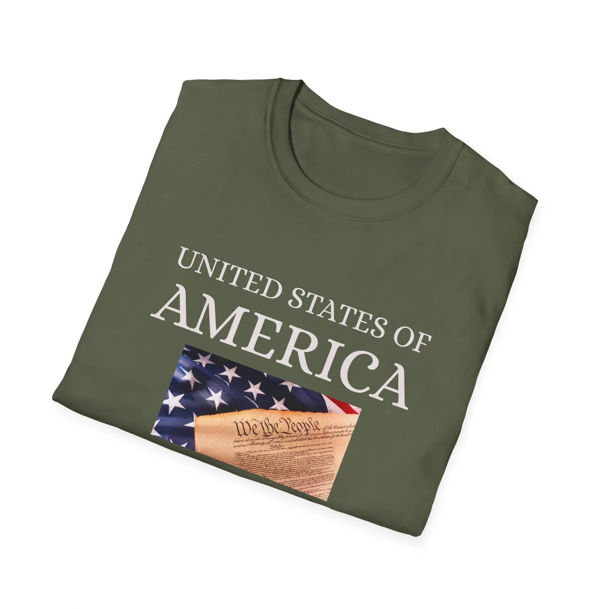Unisex Softstyle T-Shirt - 250 USA Celebration