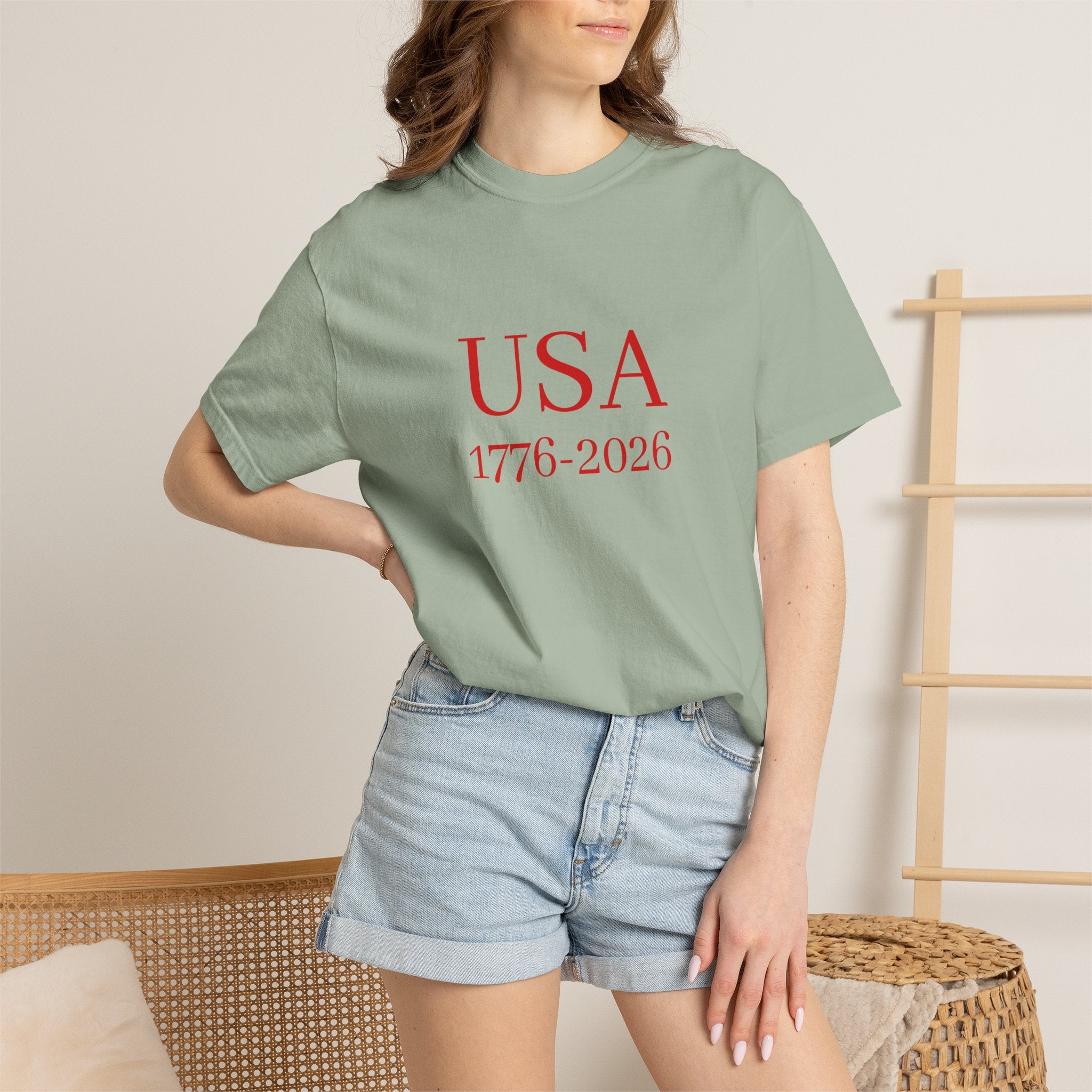 USA 1776–2026 Commemorative T-Shirt — Patriotic American Anniversary Tee