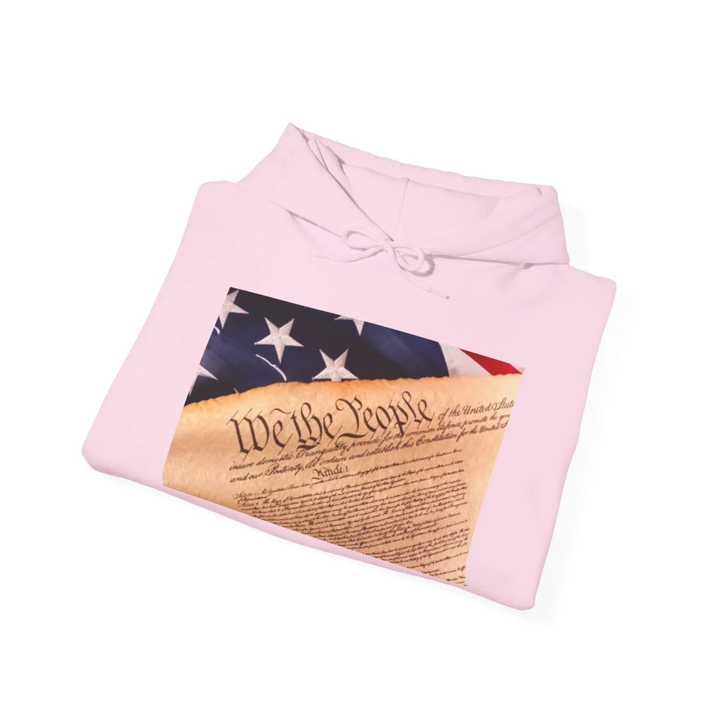 We the People Constitution Hoodie | American Flag Patriotic Sweatshirt - 250 USA Celebration