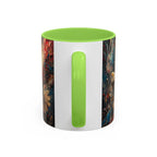 Colorful Mugs (11oz, 15oz) Patriotic Eagle Coffee Mug, American Eagle Coffee Cup - 250 USA Celebration