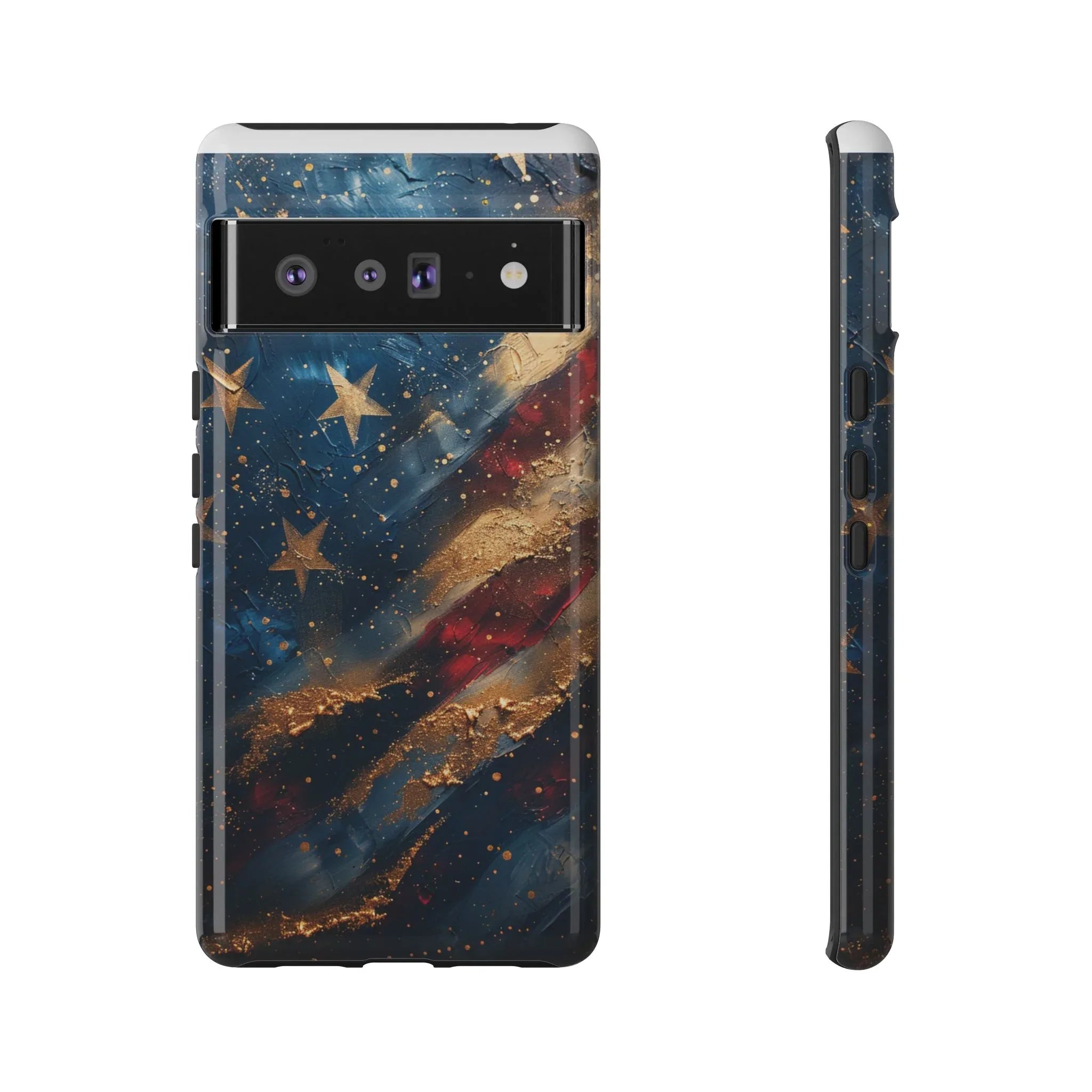 Distressed American Flag phone case | tough cases - 250 USA Celebration