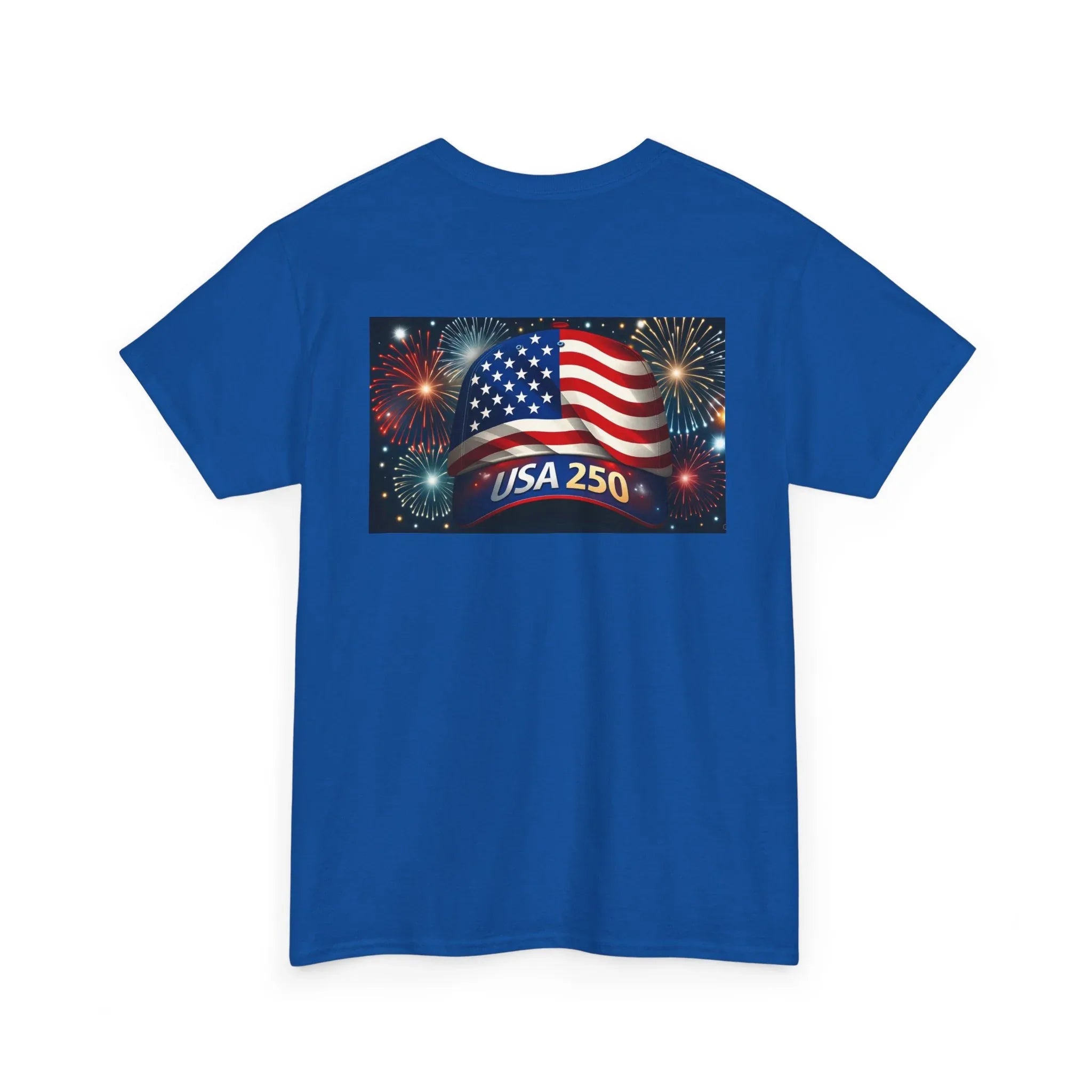 250th Anniversary USA Tee, 250 Years of Freedom, Patriotic Baseball Cap, American, American Patriotic, USA Apparel, Flag T-Shirts - 250 USA Celebration