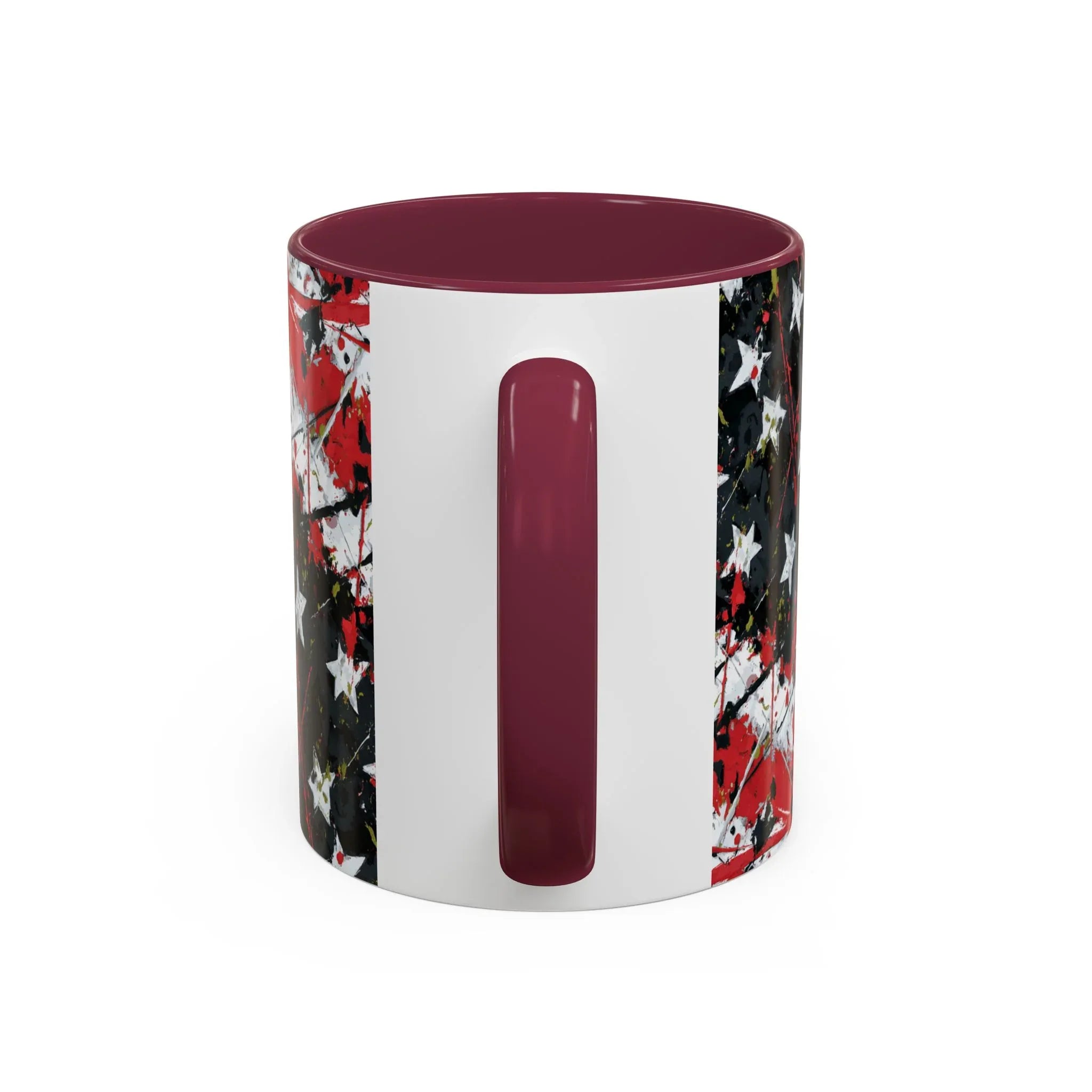 Abstract American Flag Mug | 11oz or 15oz Ceramic - 250 USA Celebration