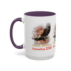 Accent Coffee Mug (11, 15oz) - 250 USA Celebration