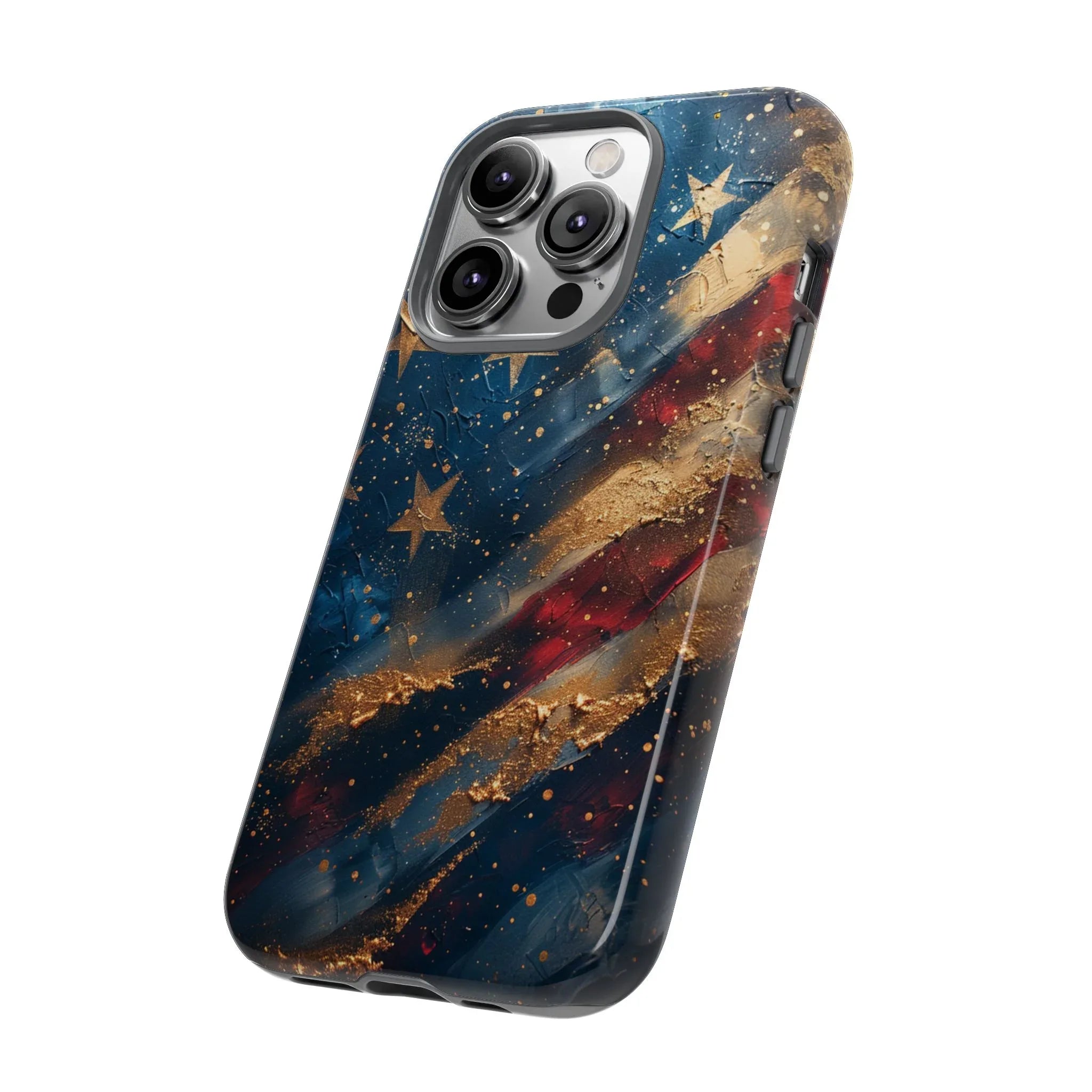 Distressed American Flag phone case | tough cases - 250 USA Celebration