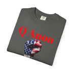 Q Anon Fist T-shirt | WWG1WGA Print - 250 USA Celebration