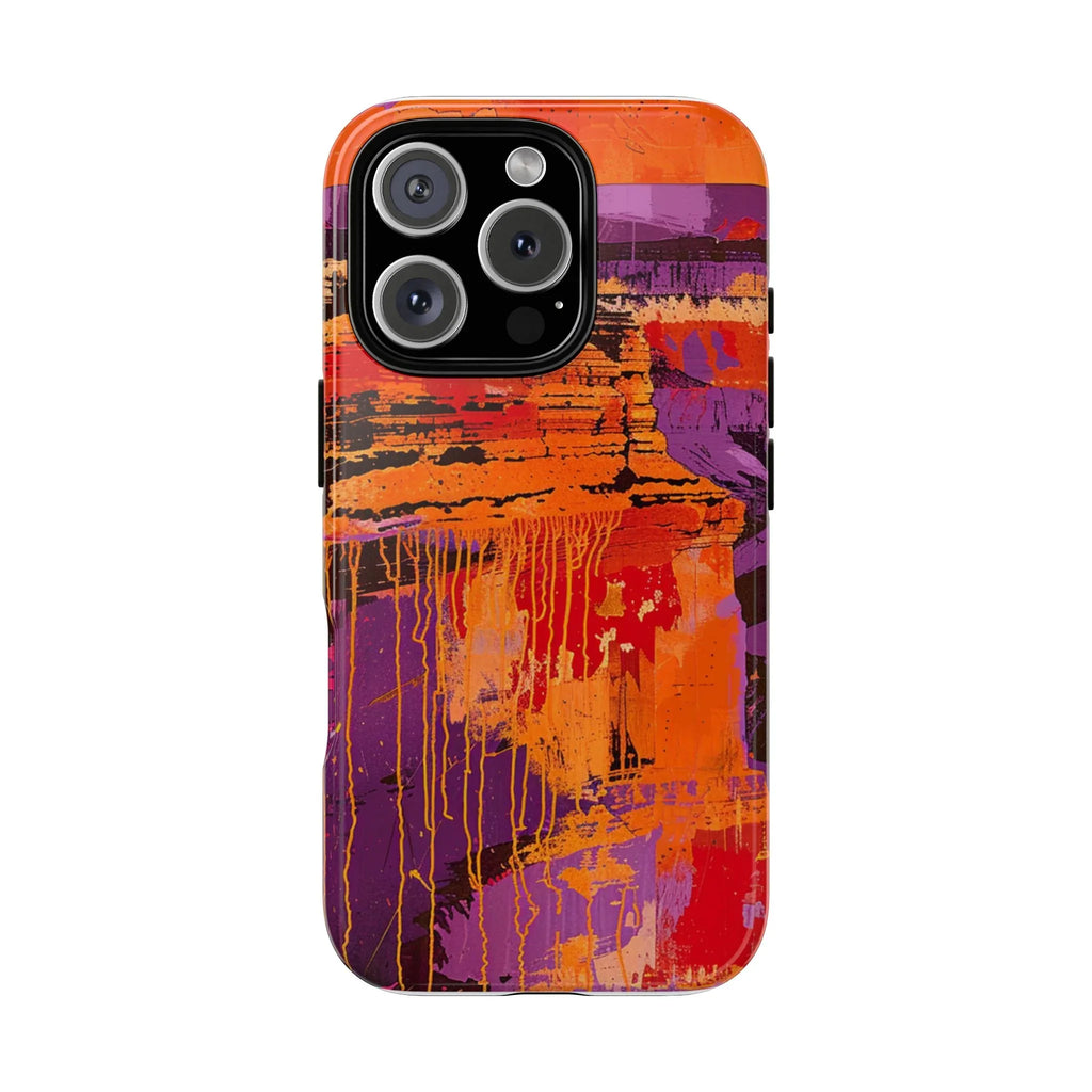 Abstract Drip Paint Tough Case | Phone Case - 250 USA Celebration