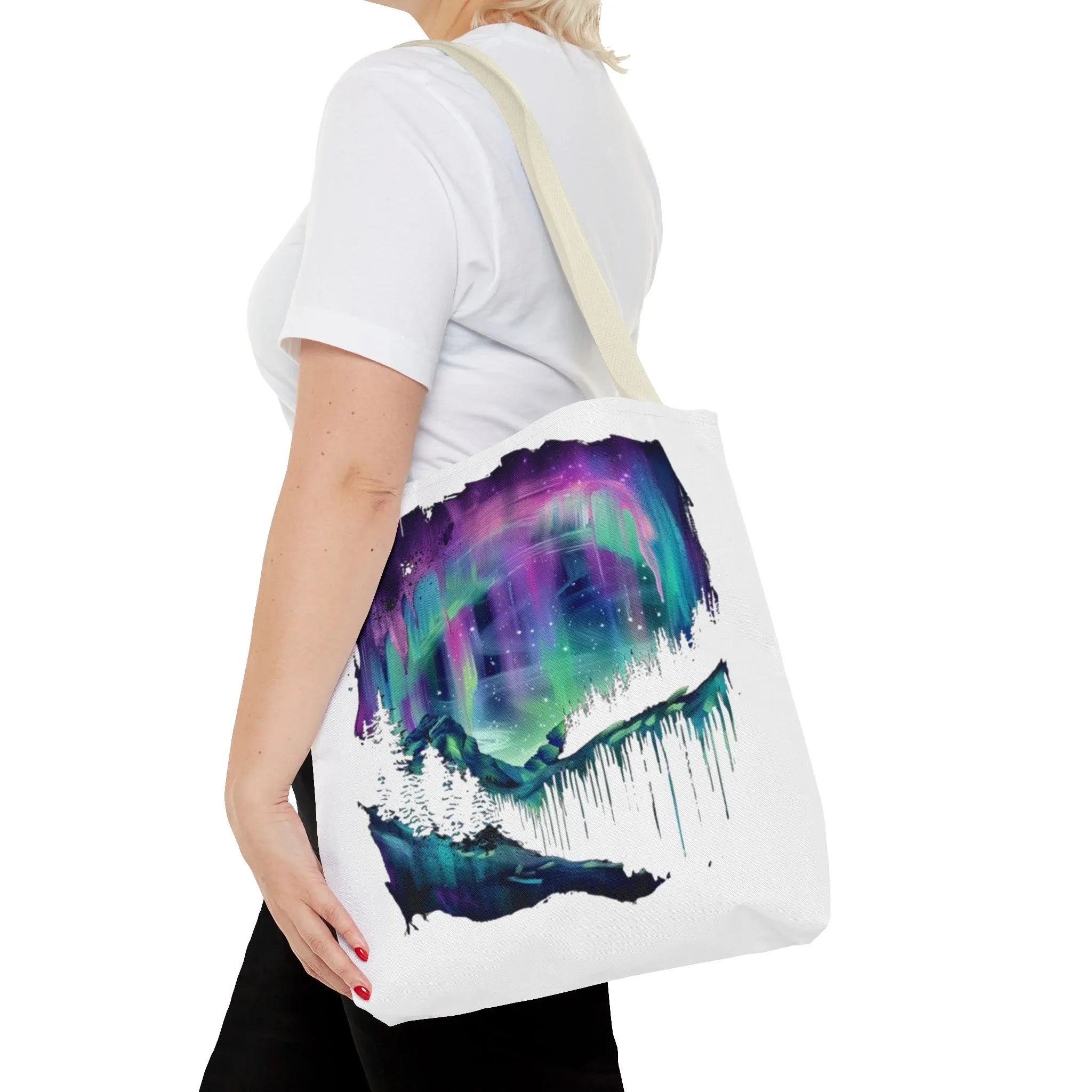 Aurora Sky Watercolor Tote - 250 USA Celebration