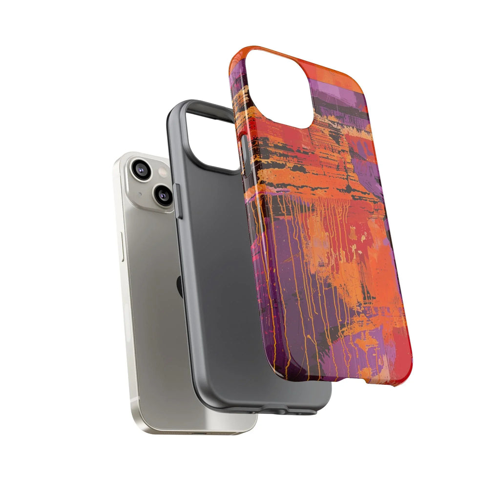 Abstract Drip Paint Tough Case | Phone Case - 250 USA Celebration