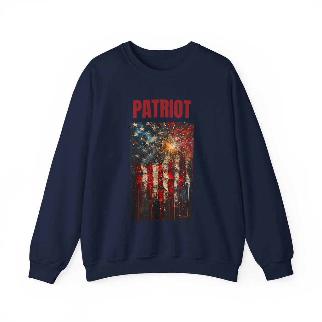 Official 250th Patriotic Flag Crewneck Sweatshirt