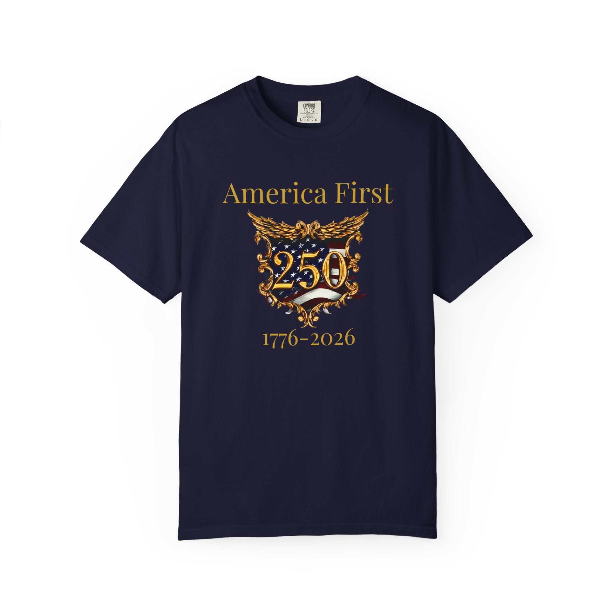 Official America First 250th Anniversary Patriotic Tee