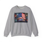 USA 250 American Flag Sweatshirt | 250th United States Celebration - 250 USA Celebration