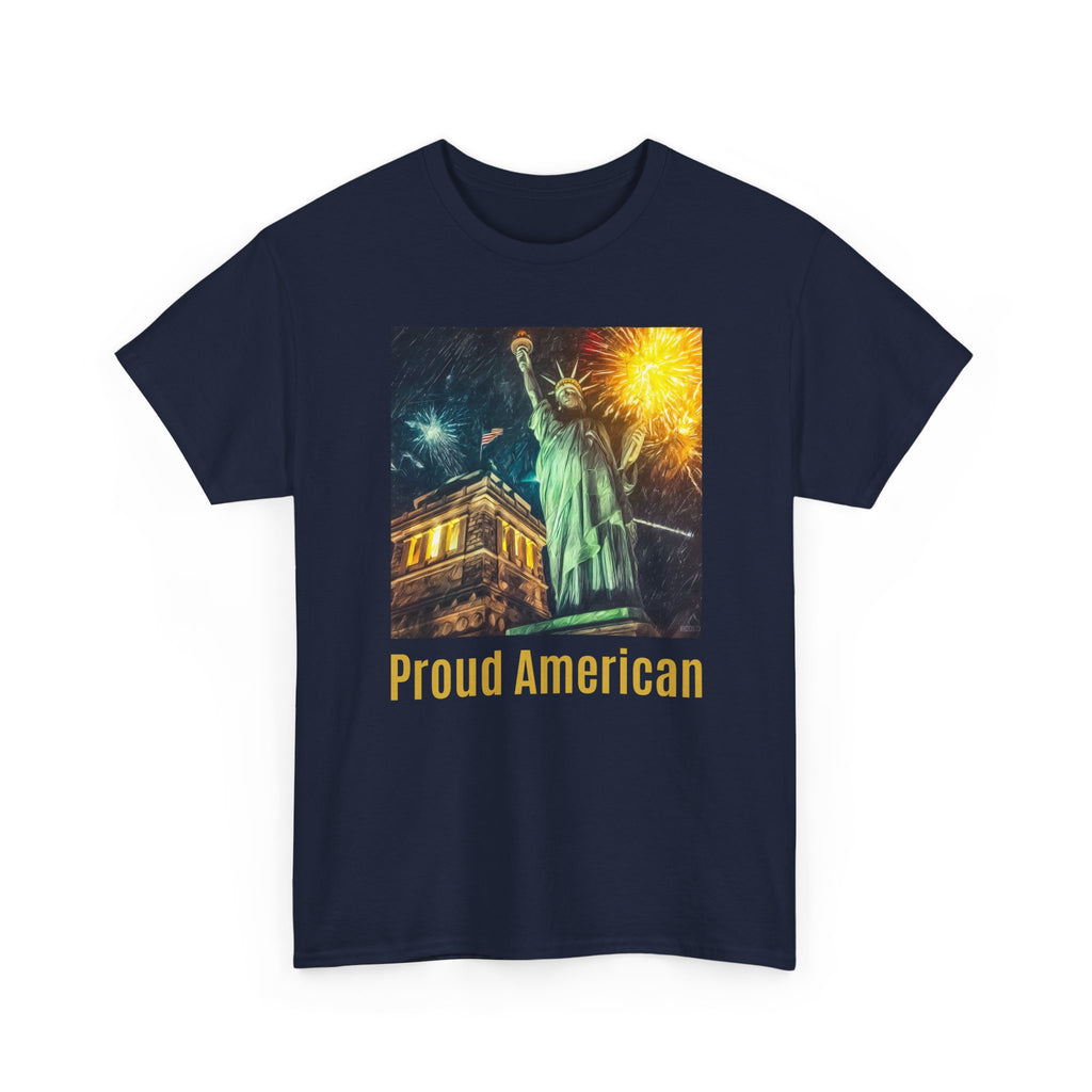 Bald Eagle Illustration Happy Birthday America 250 T-Shirt | Patriotic Eagle Tee