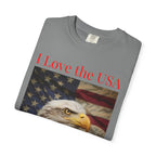Patriotic Eagle T-Shirt — "I Love the USA 1776–2026"