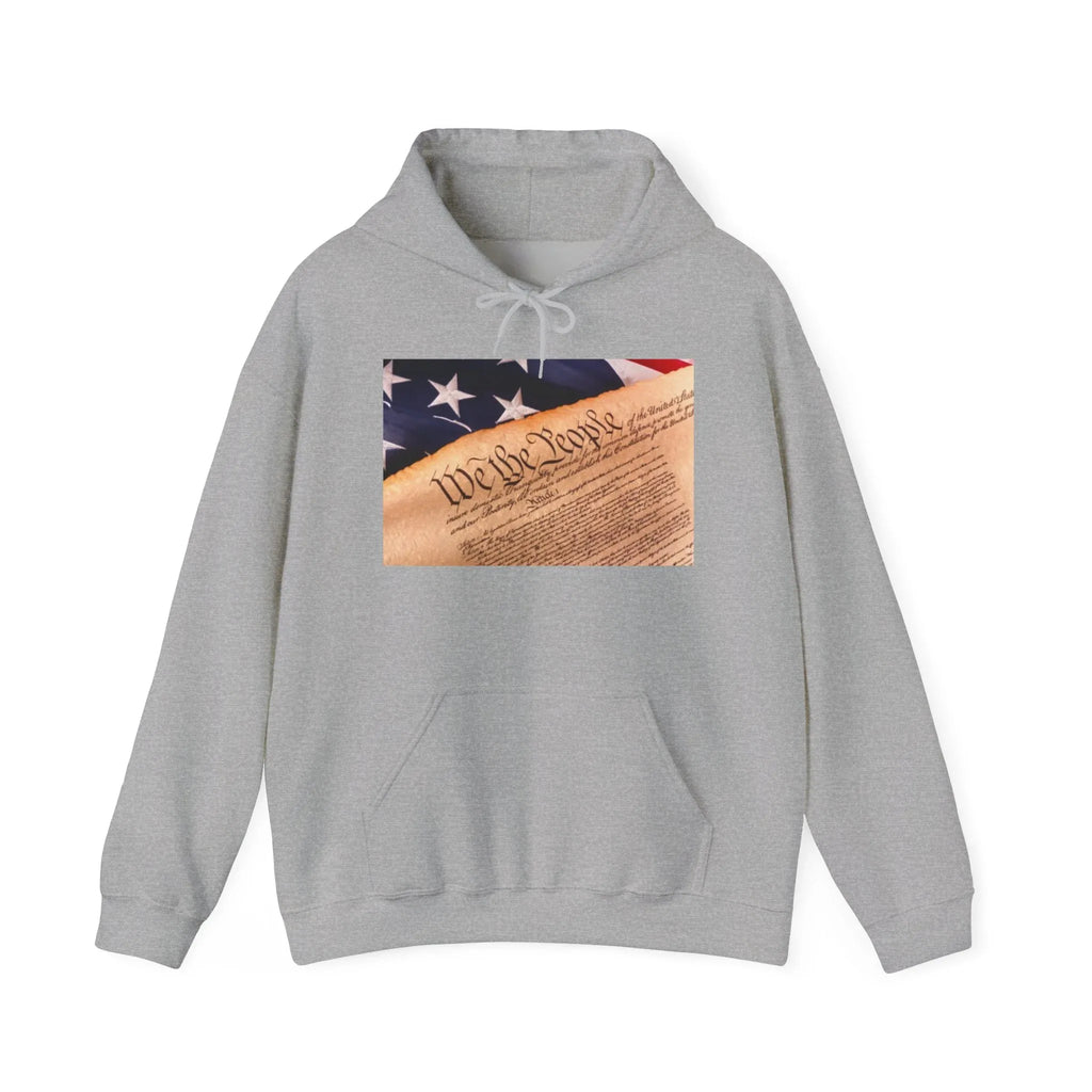 We the People Constitution Hoodie | American Flag Patriotic Sweatshirt - 250 USA Celebration