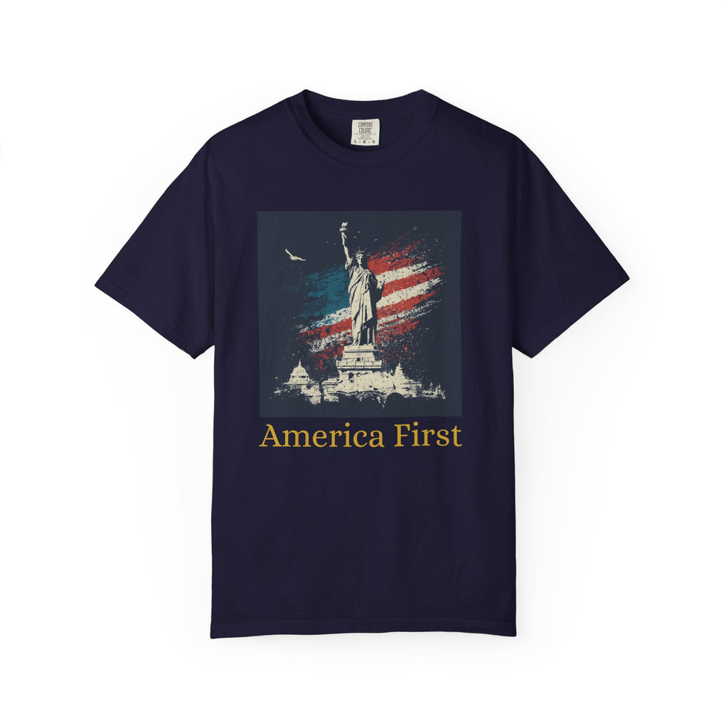 Official 250th Anniversary America First Eagle T-shirt