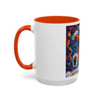 Colorful Mugs (11oz, 15oz) Santa Claus Coffee Cup, Santa Claus Coffee Mug - 250 USA Celebration