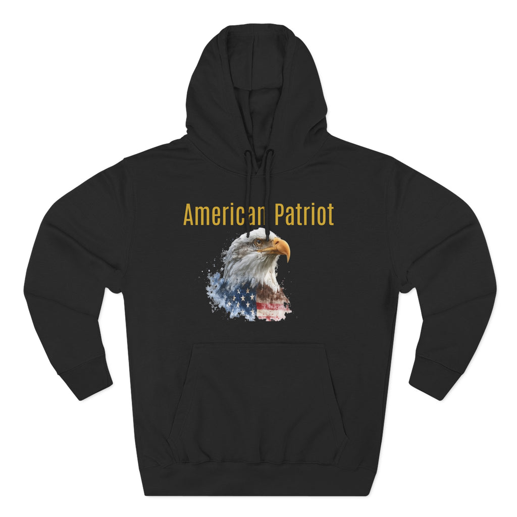 Official 250th American Patriot Hoodie Bald Eagle