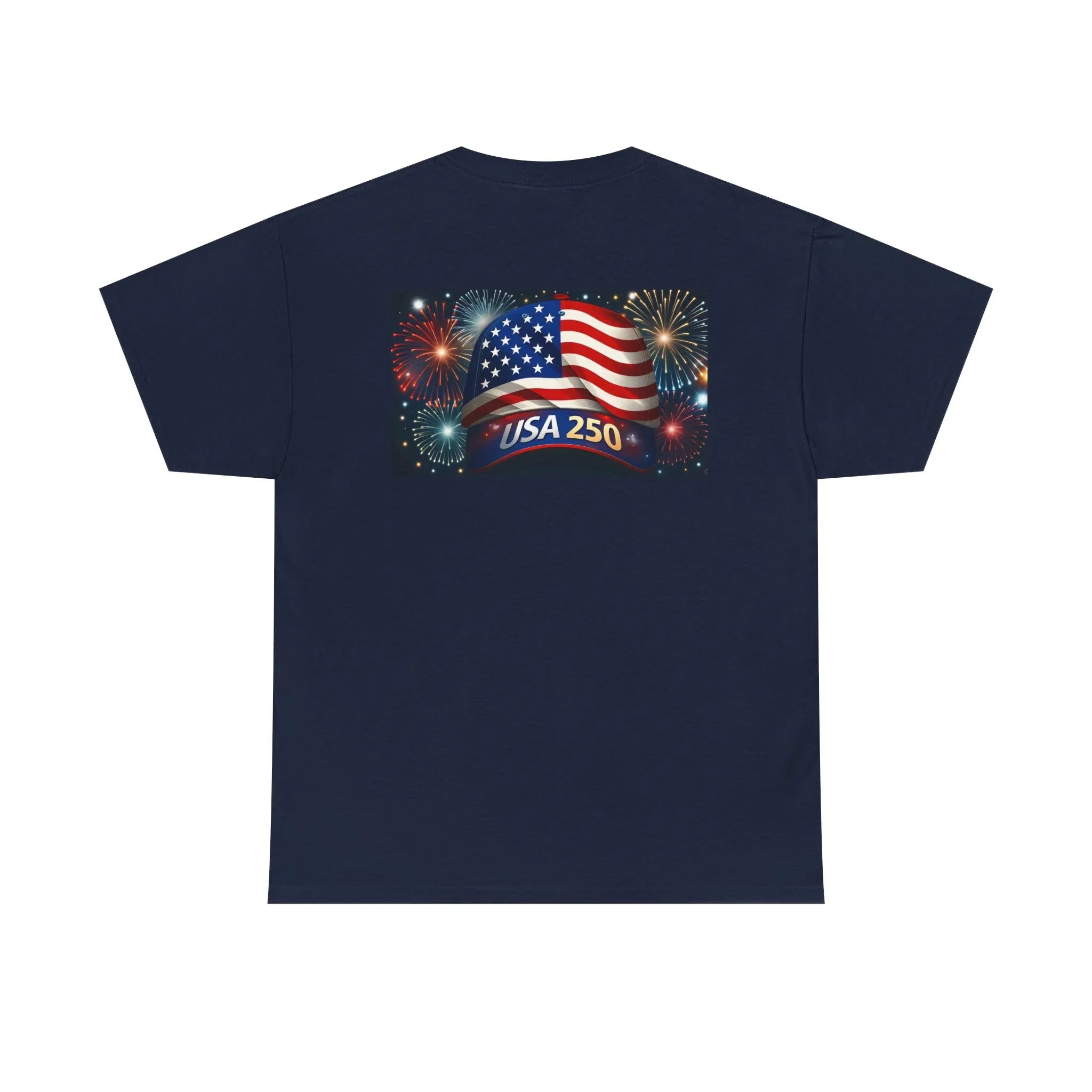 250th Anniversary USA Tee, 250 Years of Freedom, Patriotic Baseball Cap, American, American Patriotic, USA Apparel, Flag T-Shirts - 250 USA Celebration