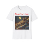 Christmas Graphic Tee, Unisex Softstyle T-Shirt, Holiday Outfit, Gift for Him/Her, Merry Christmas Shirt, Festive Wear - 250 USA Celebration