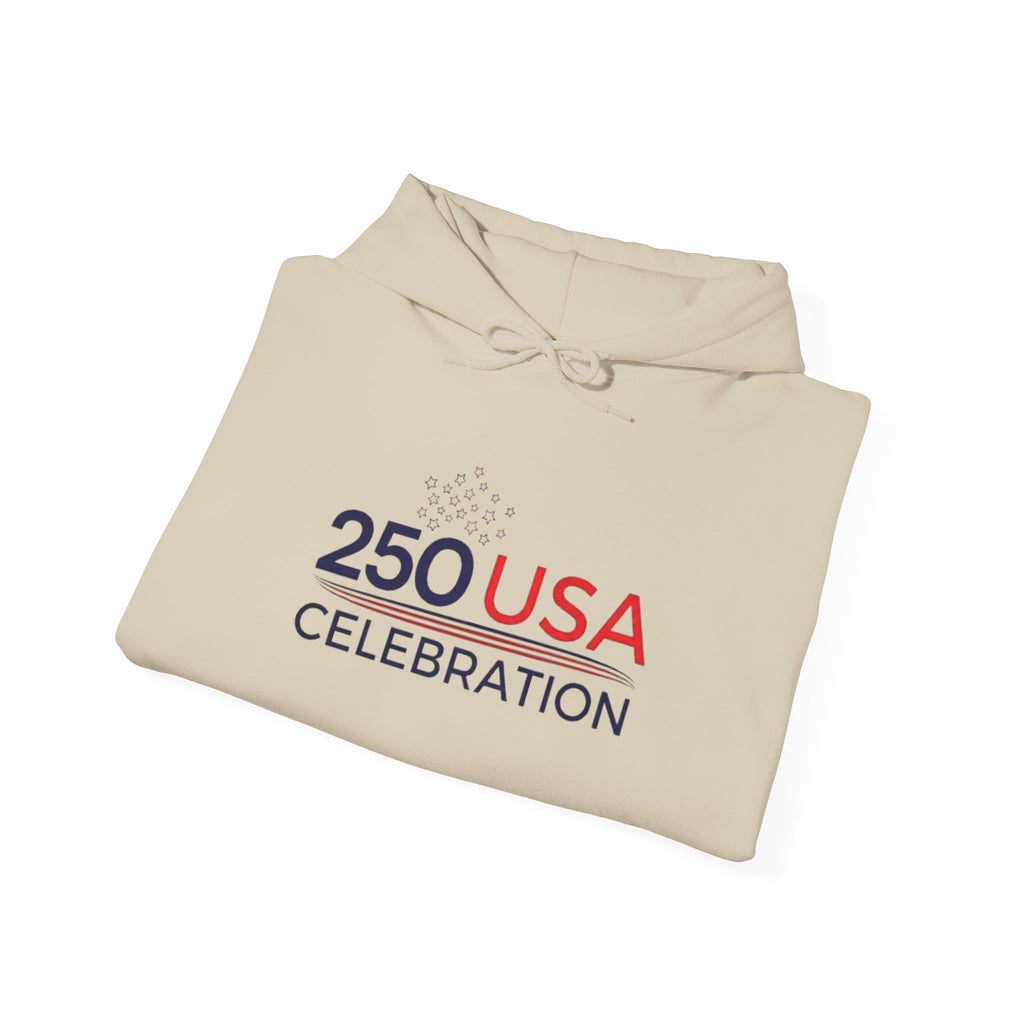 America 250 USA Celebration Hoodie | Official 250th Anniversary Edition 250 USA Celebration Hoodie | Patriotic Anniversary Red White Blue