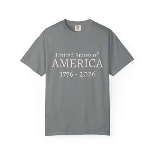 United States of AMERICA 1776-2026 T-Shirt | Patriotic Anniversary Tee - 250 USA Celebration
