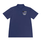 Front Line of Freedom Thin Blue Line Polo — Men's Support Police Shirt