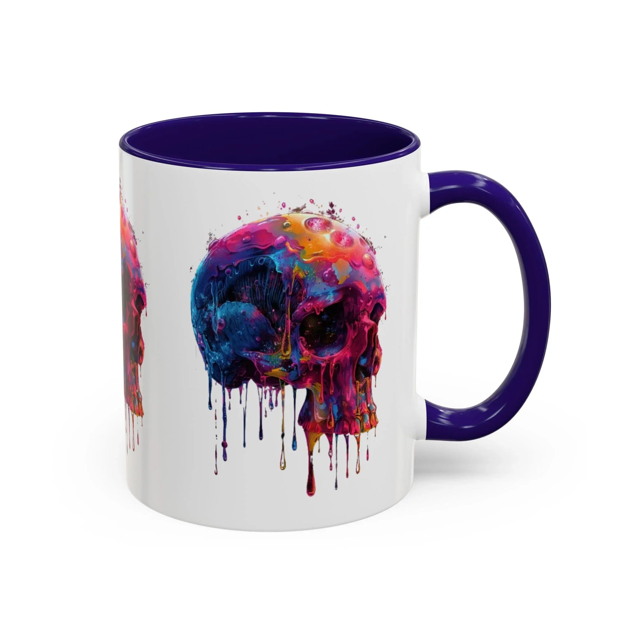 Psychedelic Third Eye Mug | Glowing Mushrooms, Melting Doves, Neon Lava Art - 250 USA Celebration