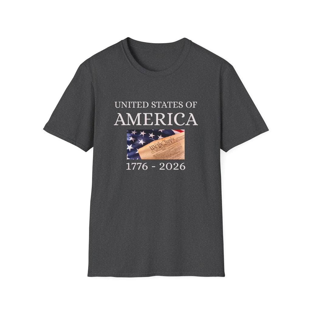 Unisex Softstyle T-Shirt - 250 USA Celebration