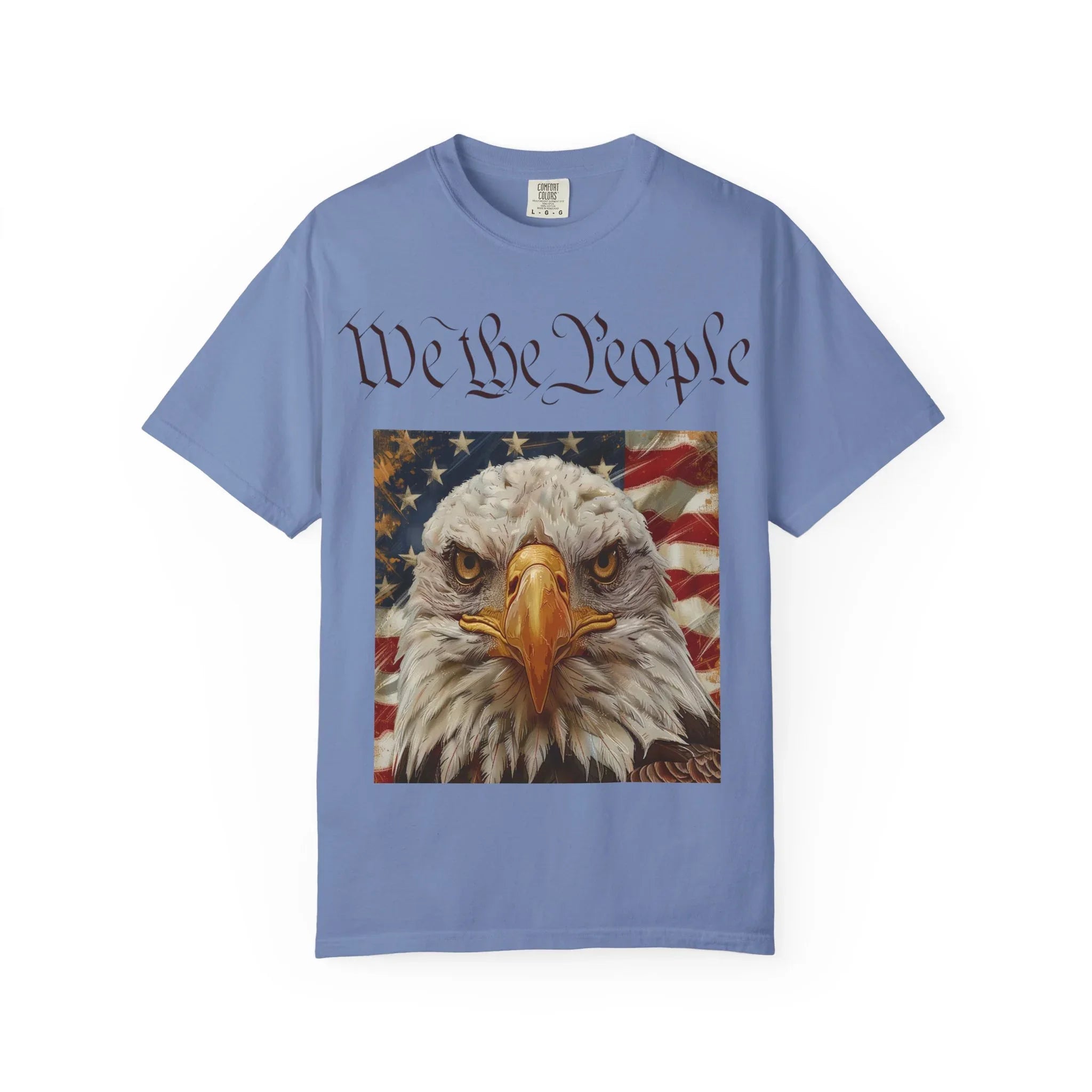We the People Bald Eagle T-Shirt | American Flag Patriotic Tee, Patriotic T-Shirt, 250 America, America 250 Celebration - 250 USA Celebration