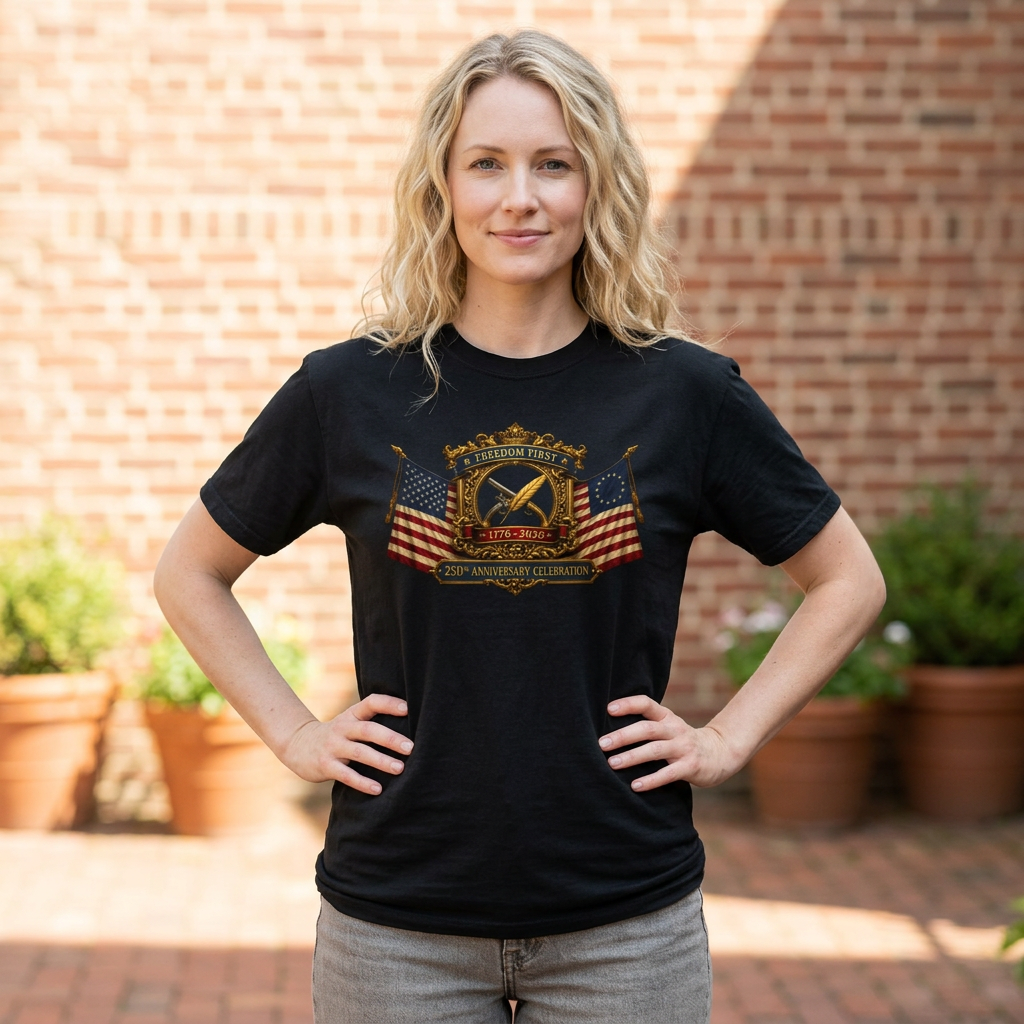 Official 250th Freedom First T-Shirt 1776-2026