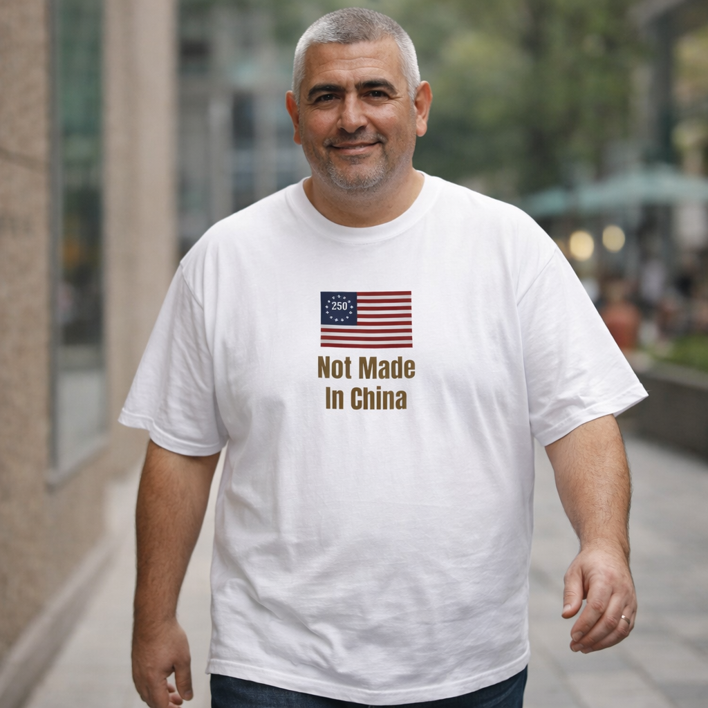 Official 250th Anniversary USA "Not Made In China"