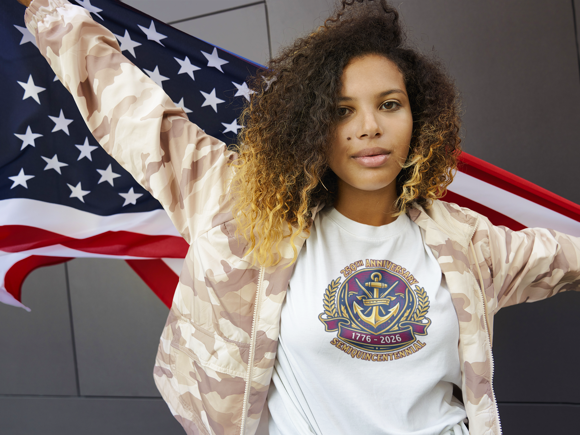 Official "Anchor of Liberty" 250th Anniversary Tee – Semiquincentennial Edition