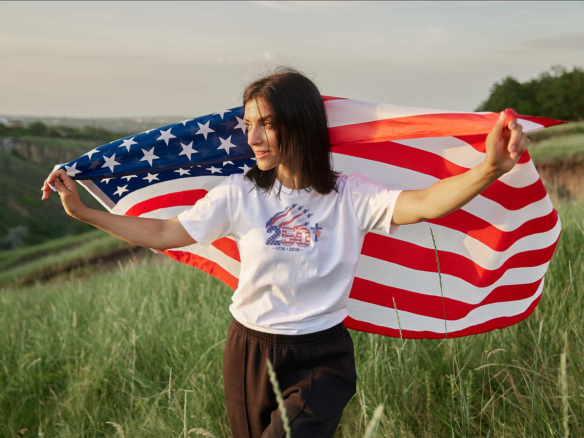 Faith & Flight 250th Anniversary Garment-Dyed Tee