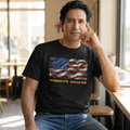 American Flag T-Shirt – "Established 1776 • Perfected 2026" Patriotic Tee