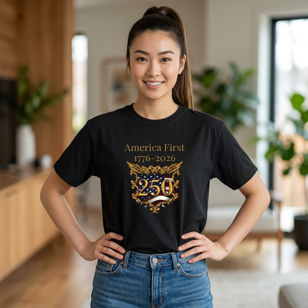 Official America First 250th Anniversary Tee